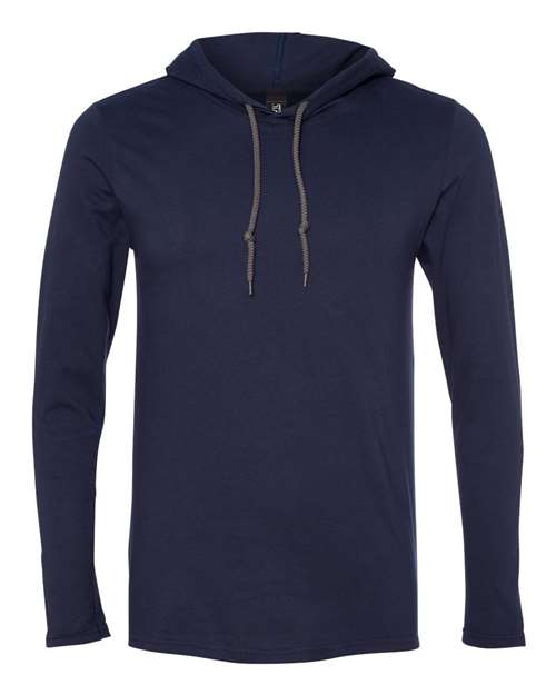 Men's Softstyle® Lightweight Hooded Long Sleeve T-Shirt