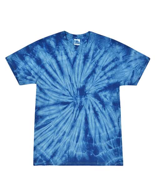 Unisex Multi-Color Tie-Dyed T-Shirt - L