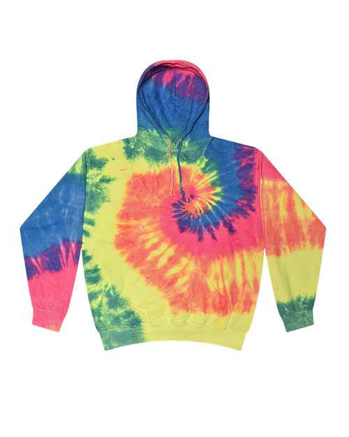 Unisex Tie-Dyed Hooded Sweatshirt - S