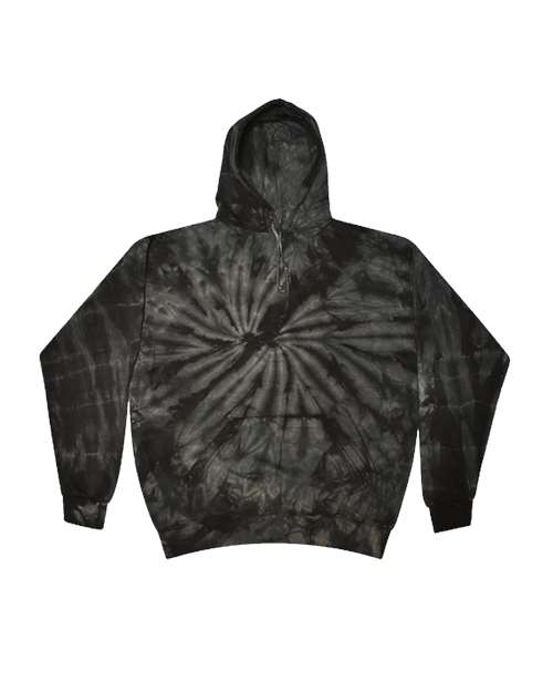 Unisex Tie-Dyed Hooded Sweatshirt - S