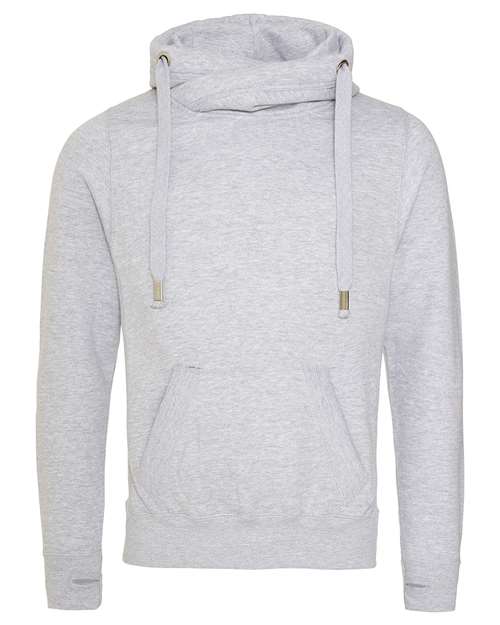 Unisex Cross Neck Hooded Sweatshirt