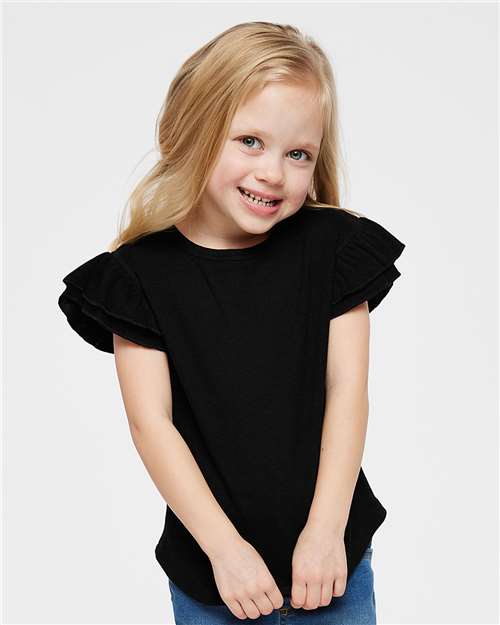 Toddler Flutter Sleeve Tee 3339