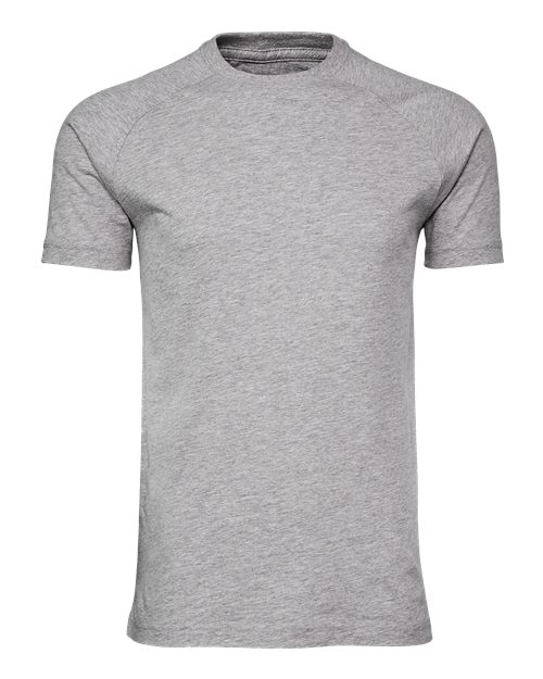 Men's Heather CVC Raglan Tee 3201