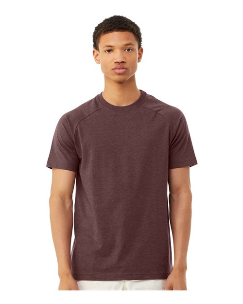 Men's Heather CVC Raglan Tee