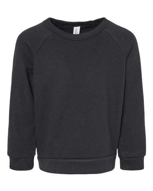 Toddler Sponge Fleece Raglan Crewneck Sweatshirt 3901T