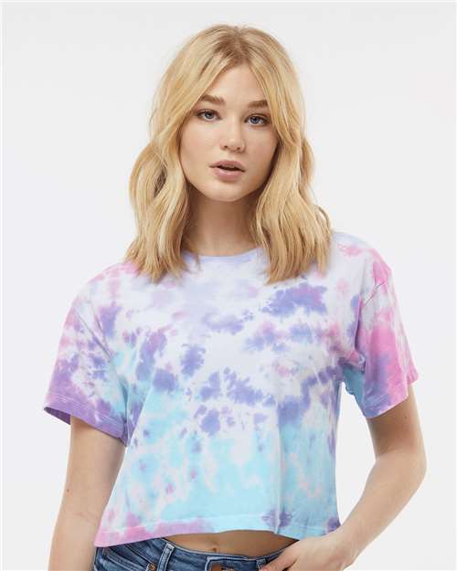 Women's Tie-Dyed Crop T-Shirt 1050