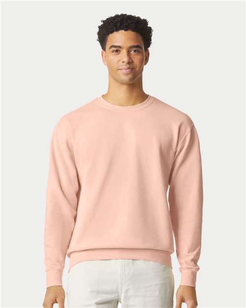 Unisex Garment-Dyed Lightweight Fleece Crewneck Sweatshirt