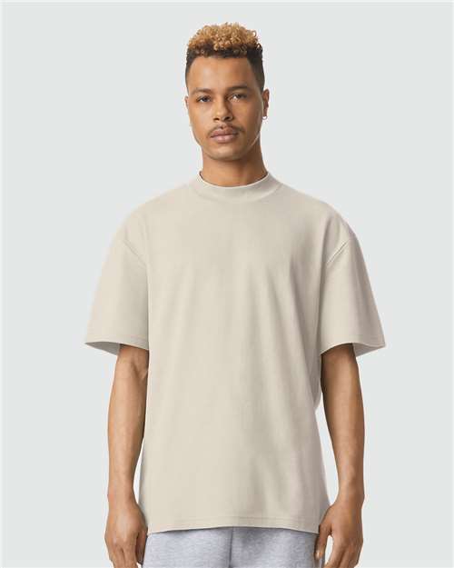 Pique Mockneck Tee
