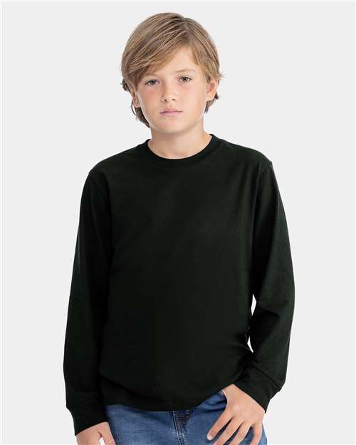 Youth Cotton Long Sleeve T-Shirt 3311