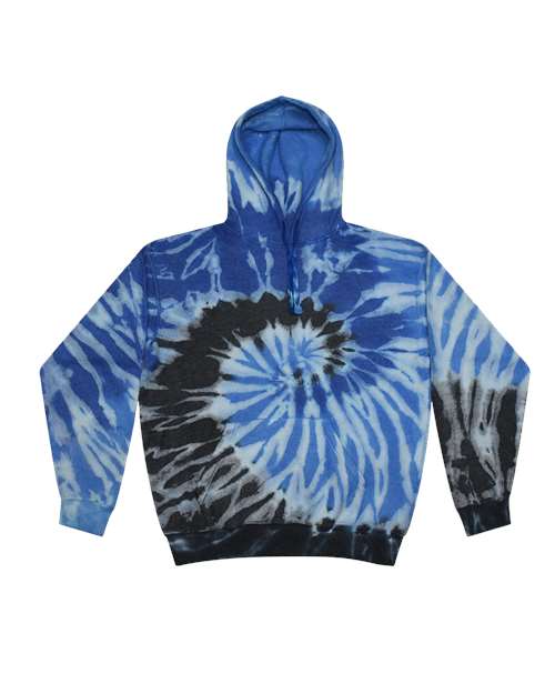 Unisex Tie-Dyed Cloud Fleece Hooded Sweatshirt 8600