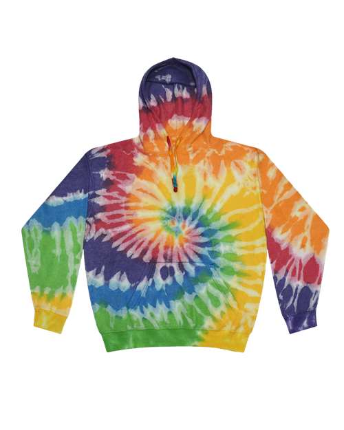 Unisex Tie-Dyed Cloud Fleece Hooded Sweatshirt