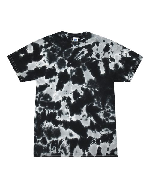 Unisex Multi-Color Tie-Dyed T-Shirt - L