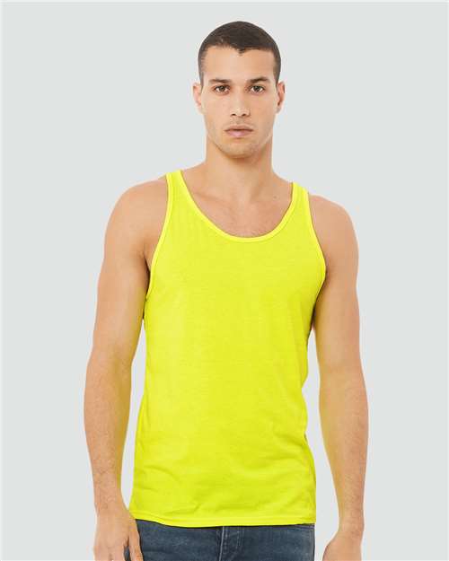 Unisex Heather CVC Tank