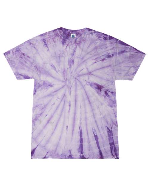 Unisex Multi-Color Tie-Dyed T-Shirt - L