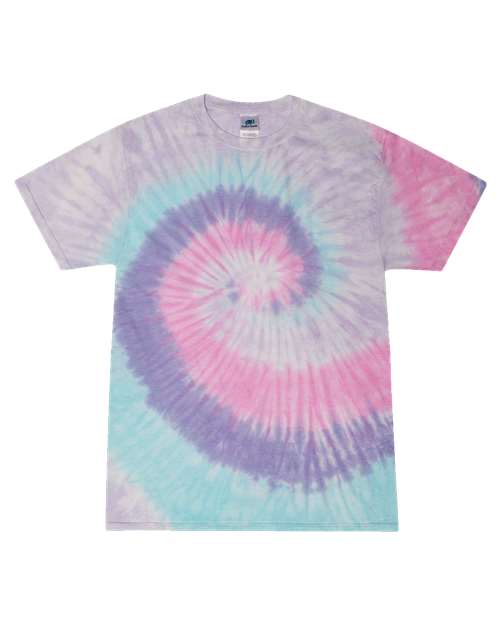 Unisex Multi-Color Tie-Dyed T-Shirt - L