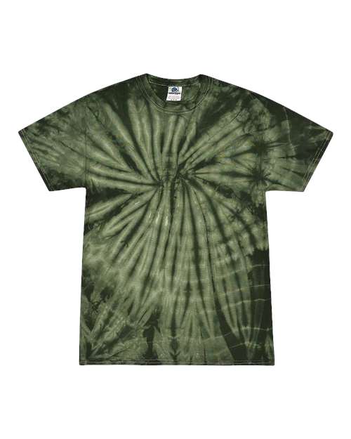 Unisex Multi-Color Tie-Dyed T-Shirt - L