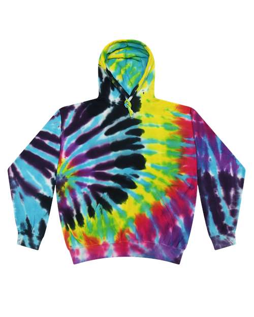 Unisex Tie-Dyed Hooded Sweatshirt - S