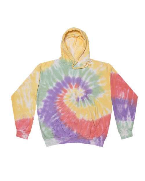 Unisex Tie-Dyed Hooded Sweatshirt - S
