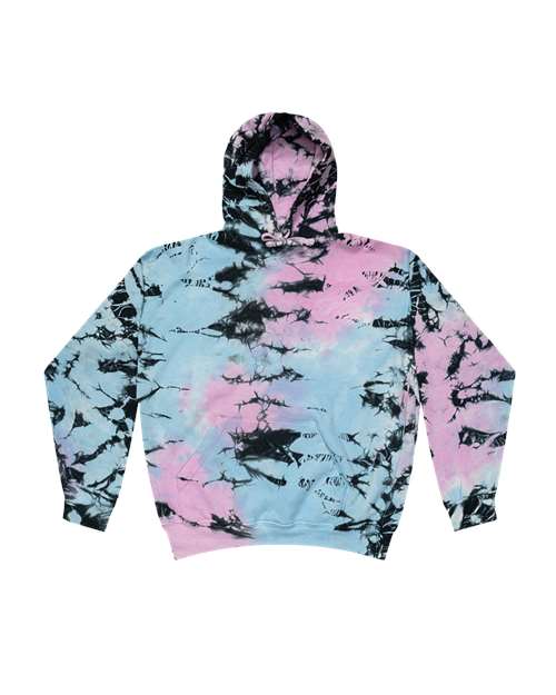Unisex Tie-Dyed Hooded Sweatshirt - S