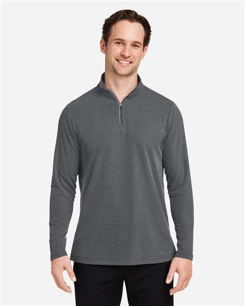 Men's Fusion ChromaSoftâ„¢ Pique Quarter-Zip Pullover