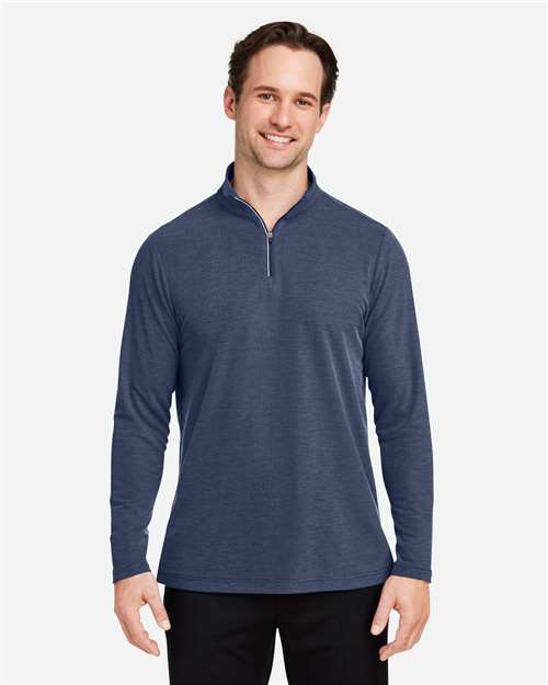 Men's Fusion ChromaSoftâ„¢ Pique Quarter-Zip Pullover