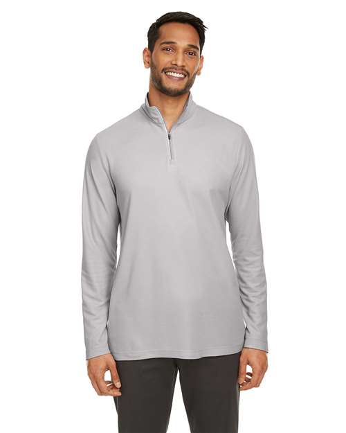 Men's Fusion ChromaSoftâ„¢ Pique Quarter-Zip Pullover