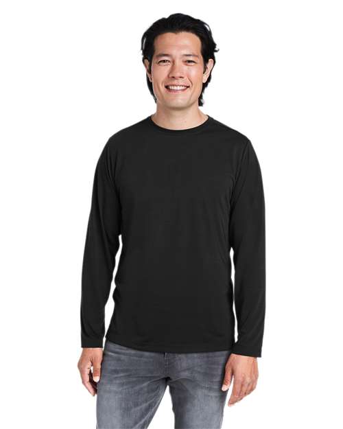 Unisex Fusion ChromaSoftâ„¢ Performance Long Sleeve T-Shirt