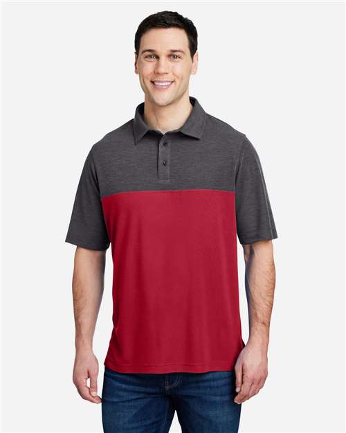 Men's Fusion ChromaSoftâ„¢ Colorblock Polo