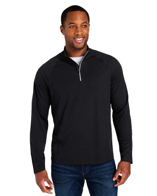 Men's Origin Performance Pique Quarter-Zip Pullover CE418