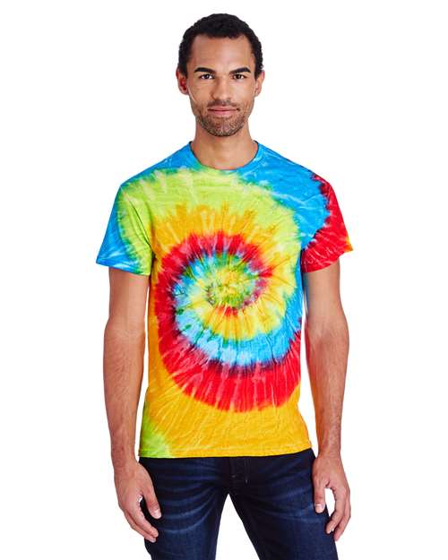 Unisex Multi-Color Tie-Dyed T-Shirt