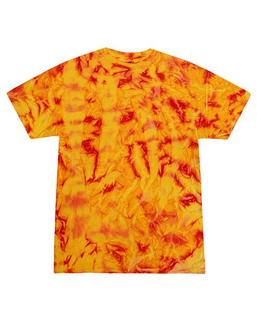 Unisex Multi-Color Tie-Dyed T-Shirt CD1000