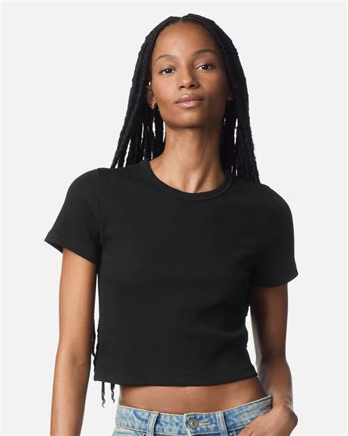 Women's Baby Rib Cropped Tee BR210