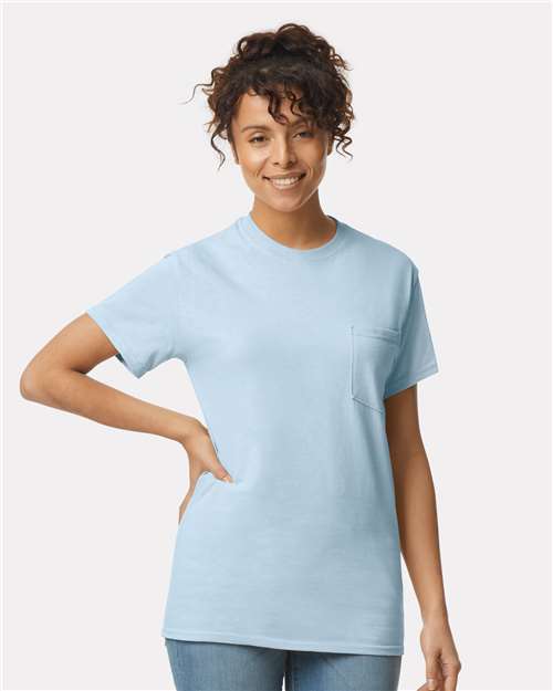 Unisex Ultra Cotton® Pocket T-Shirt - L