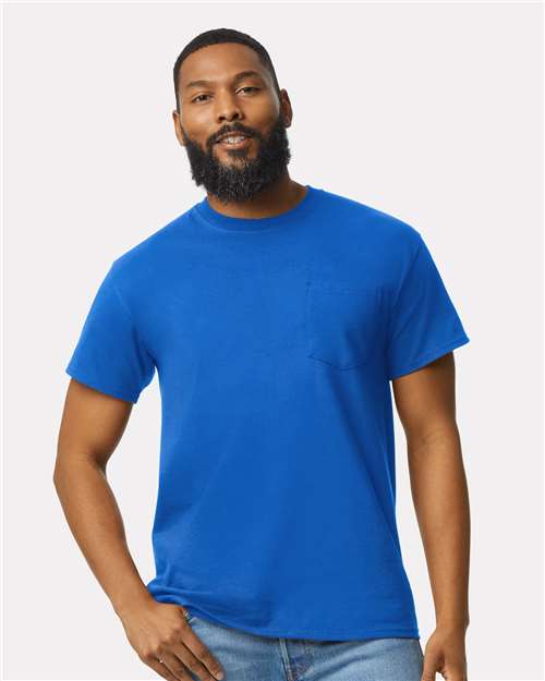Unisex Ultra Cotton® Pocket T-Shirt - L