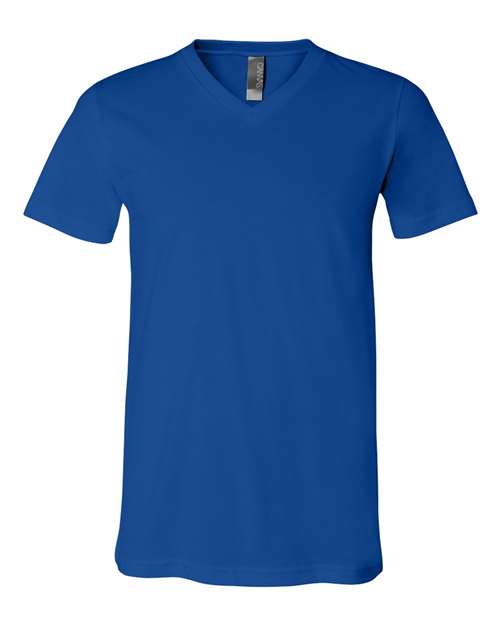 Unisex Jersey V-Neck Tee - L