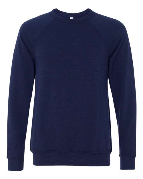Unisex Sponge Fleece Raglan Crewneck Sweatshirt - XS