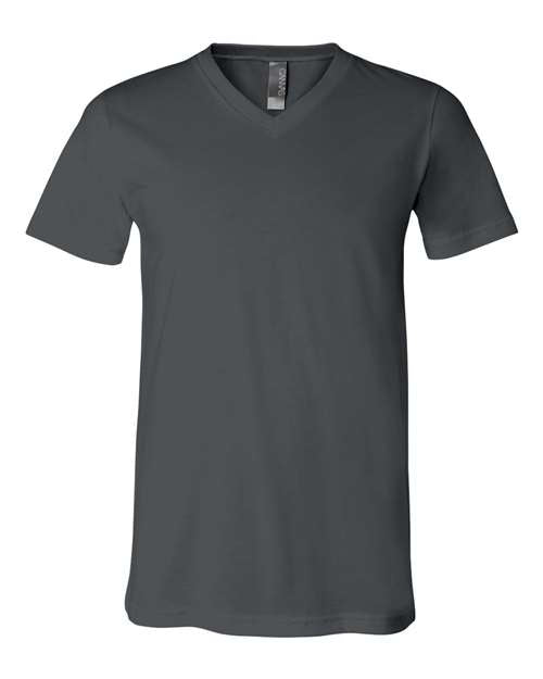 Unisex Jersey V-Neck Tee - L