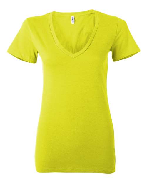 Women’s Jersey Deep V-Neck Tee