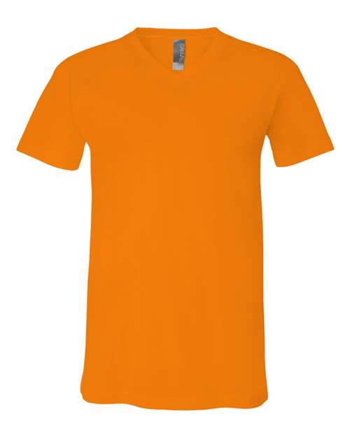 Unisex Jersey V-Neck Tee - L