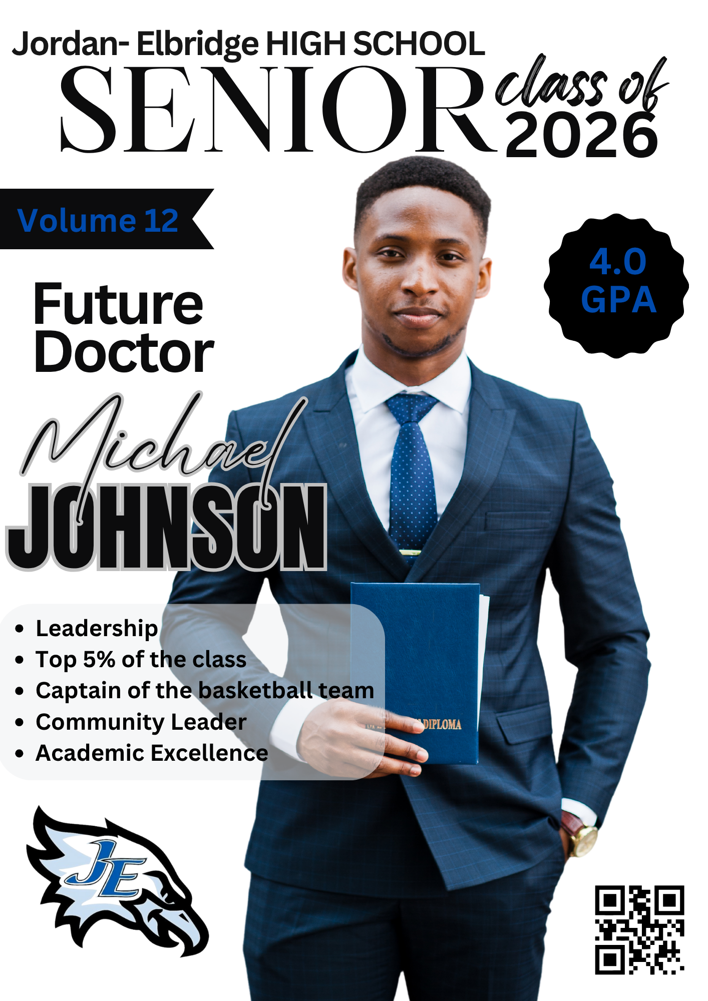 Graduation Magazine 1 Custom Design