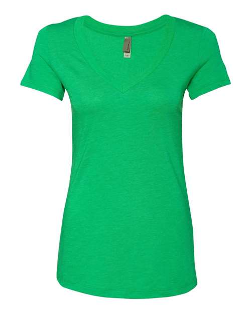 Women’s Triblend Deep V-Neck T-Shirt 6740