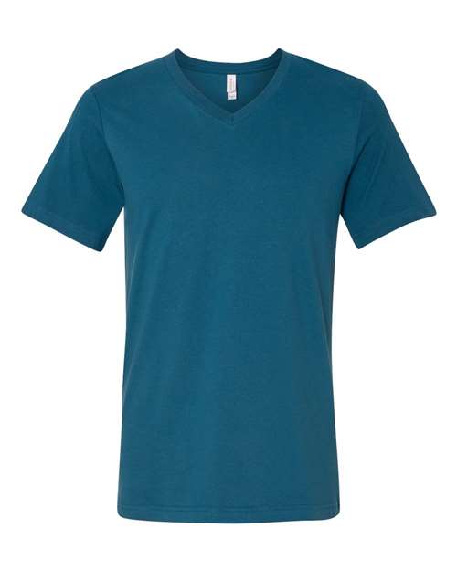 Unisex Jersey V-Neck Tee - L