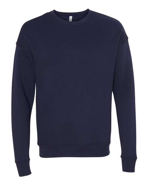 Unisex Sponge Fleece Drop Shoulder Crewneck Sweatshirt - L