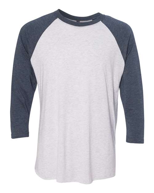 Unisex Triblend Three-Quarter Raglan T-Shirt - 2XL