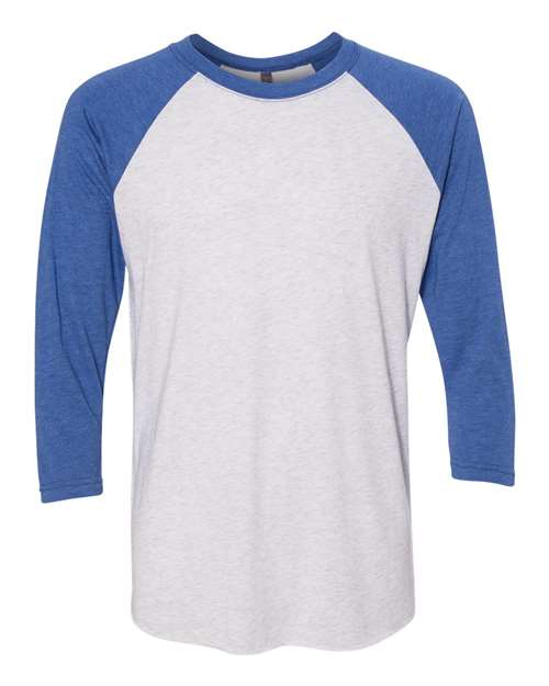Unisex Triblend Three-Quarter Raglan T-Shirt - 2XL