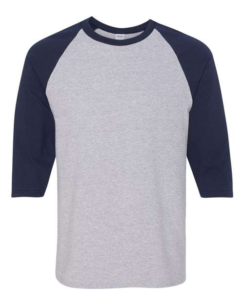 Unisex Heavy Cottonâ„¢ Raglan Three-Quarter Sleeve T-Shirt