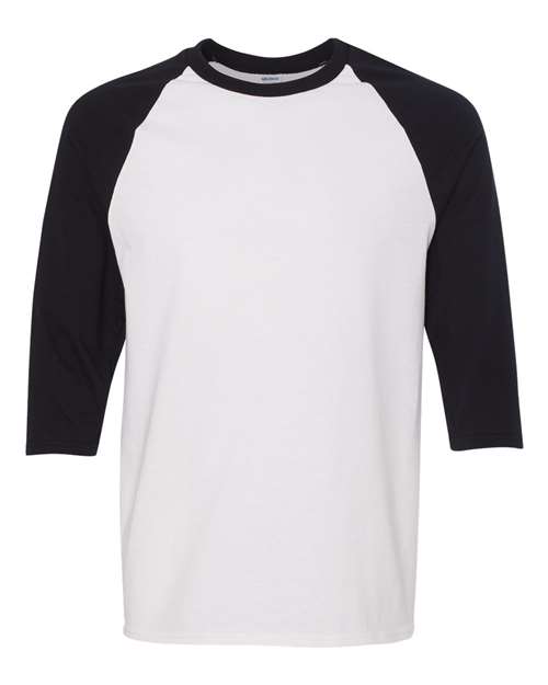 Unisex Heavy Cottonâ„¢ Raglan Three-Quarter Sleeve T-Shirt