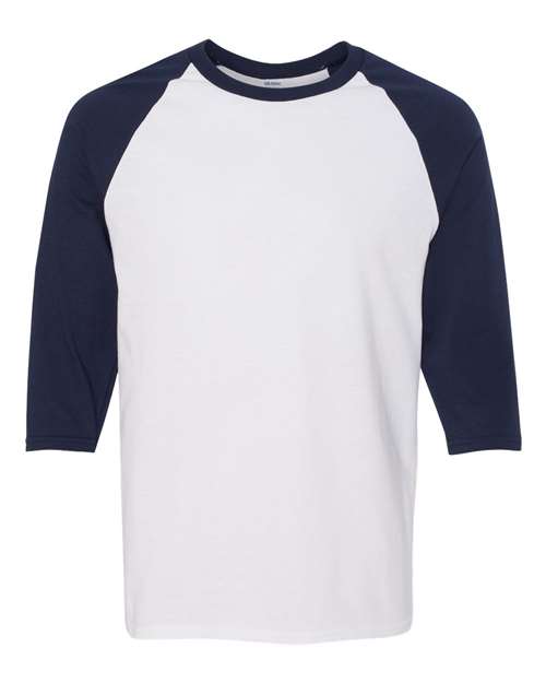 Unisex Heavy Cottonâ„¢ Raglan Three-Quarter Sleeve T-Shirt