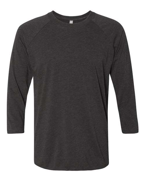 Unisex Triblend Three-Quarter Raglan T-Shirt - 2XL
