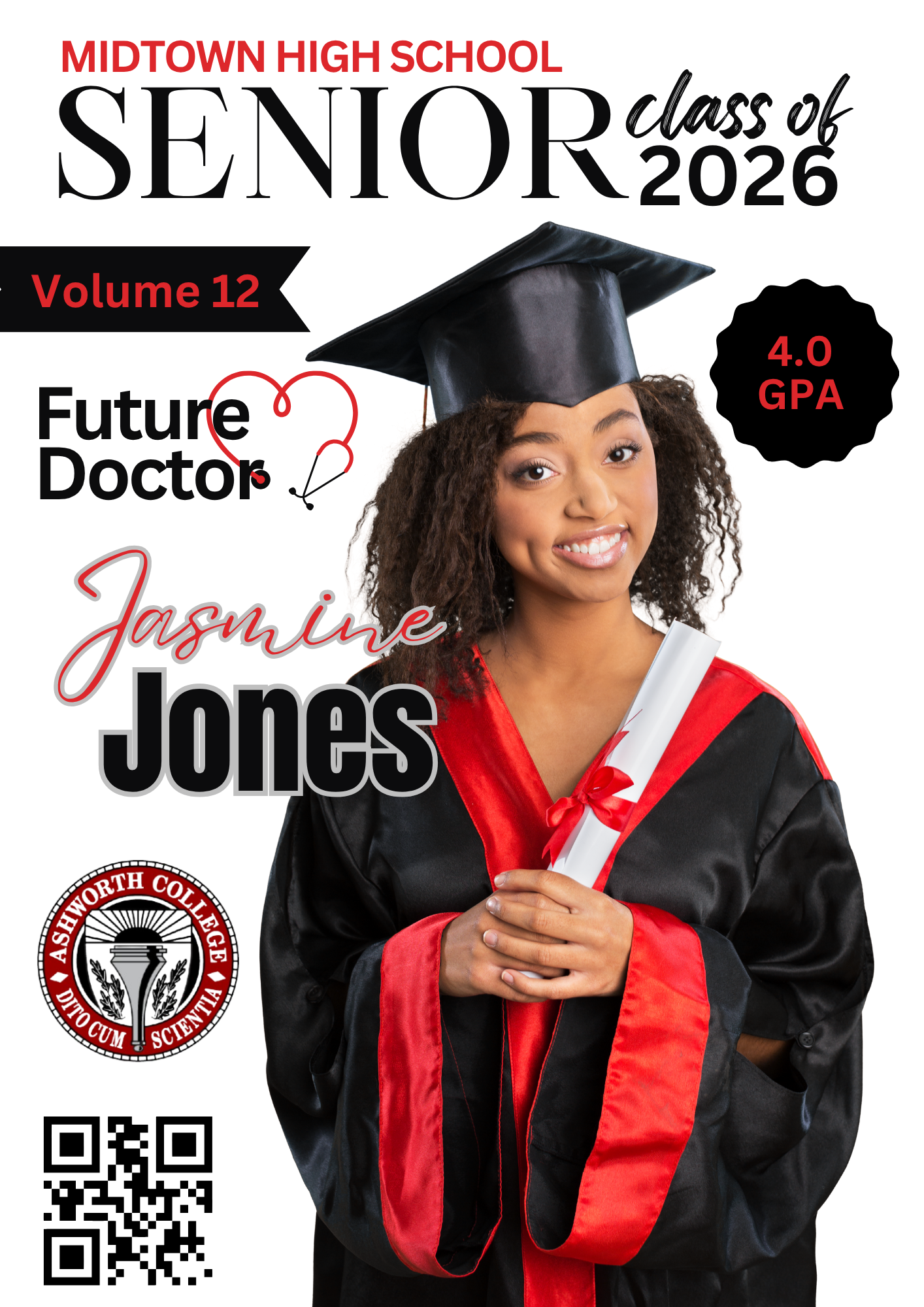 Graduation Magazine 3 Custom Design
